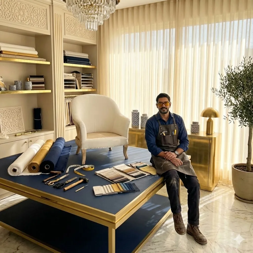 Karim Abdi, Artisan Tapissier par Vocation